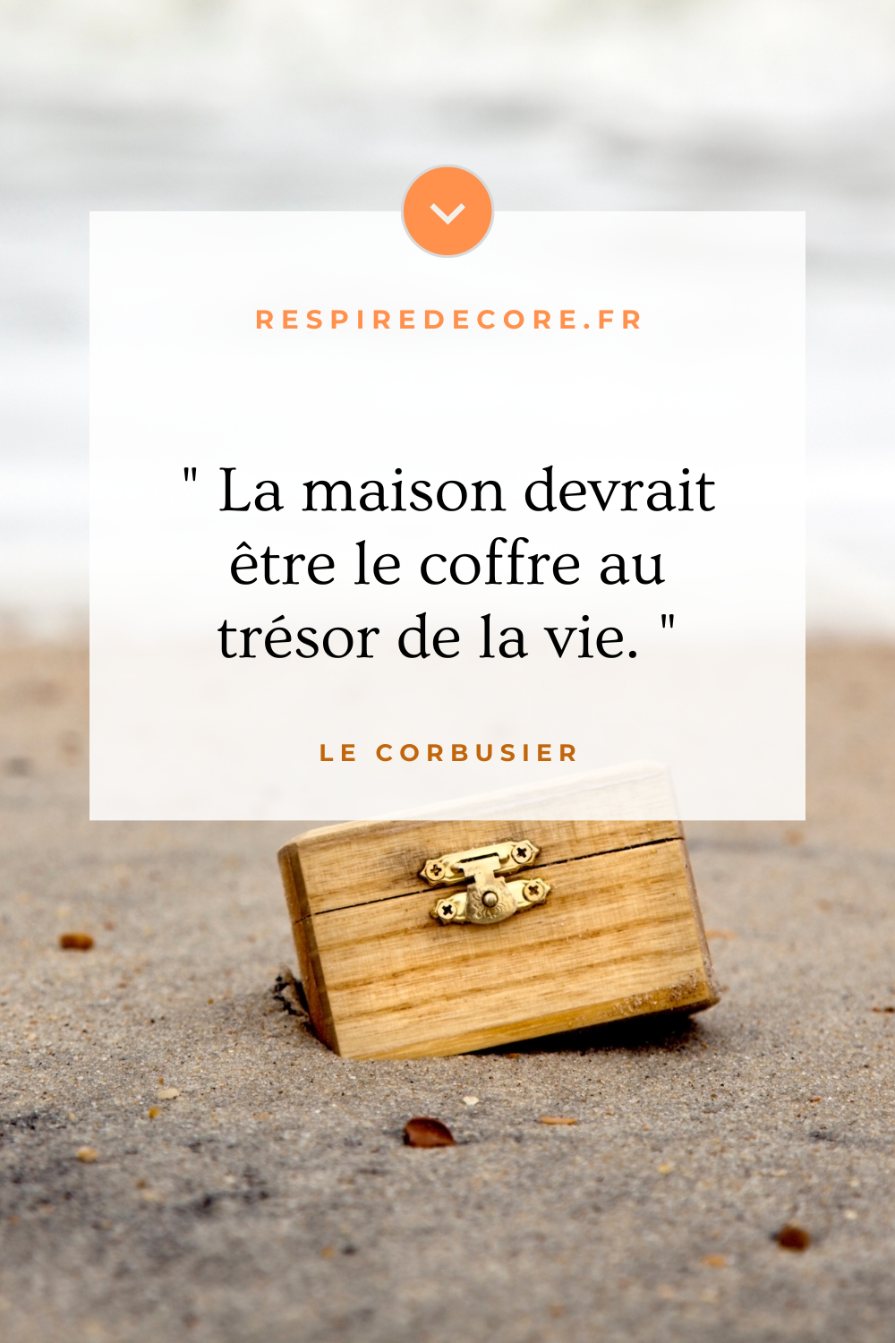 Visuel illustrant une citation sur la maison