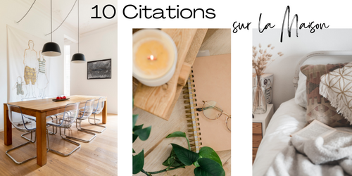 Citations sur la maison : mes 10 coups de cœur ! - Respire & Décore
