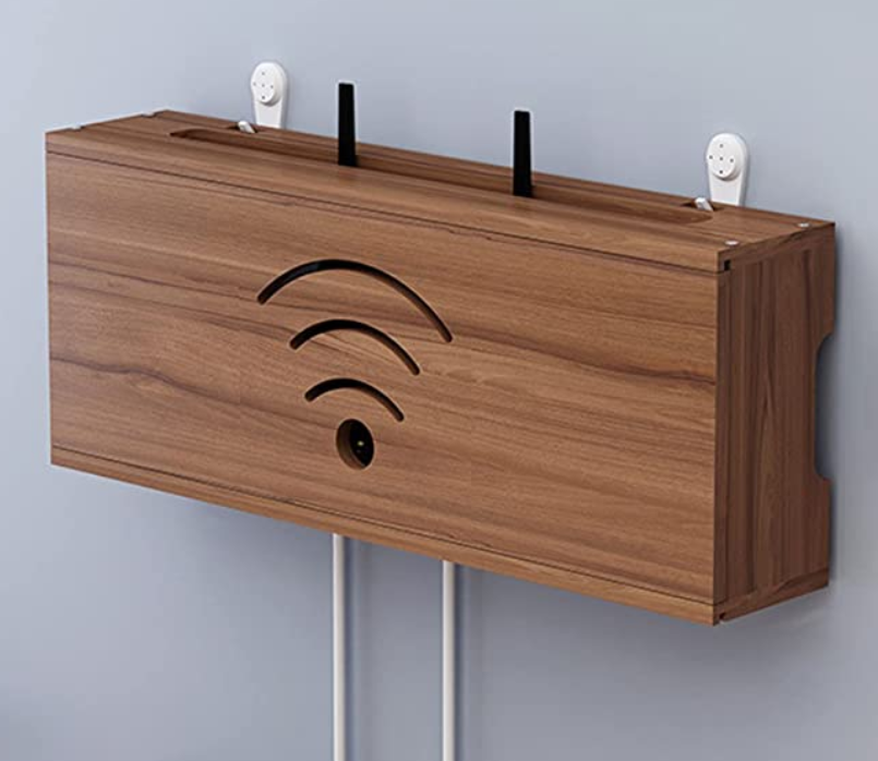 Cacher votre box internet : 4 idées déco ! - Respire & Décore