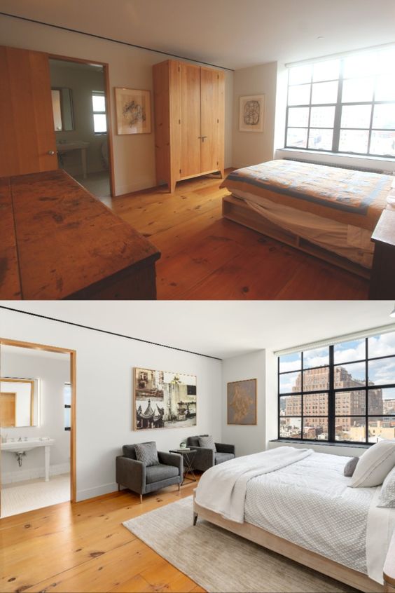 Home Staging dans une chambre parentale